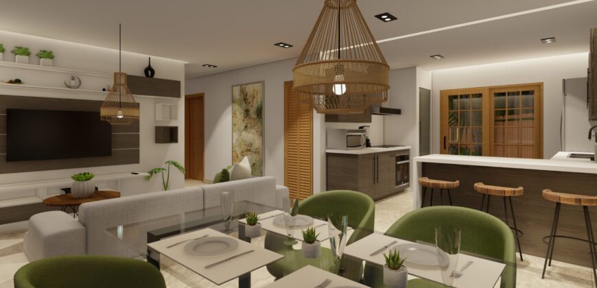 Beachfront 2 & 3 Bedroom Apartments – Armonía Portillo Beach, Las Terrenas, Dominican Republic