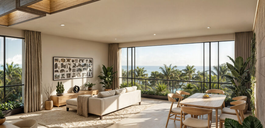 Beachfront 2 & 3 Bedroom Apartments – Coson Beach, Gran Cosón, Las Terrenas, Dominican Republic